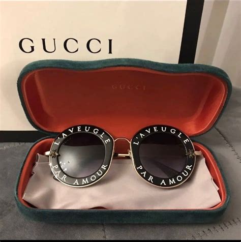 gucci aveugle par amour|love is blind gucci quote.